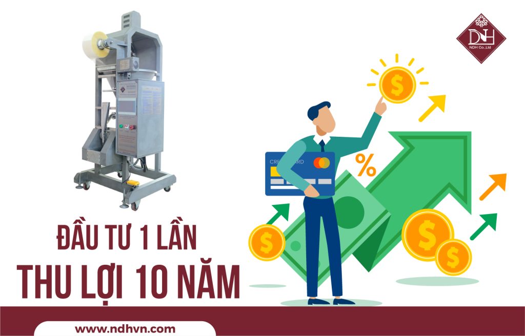 Máy định lượng và đóng gói đa năng Nem – Chả